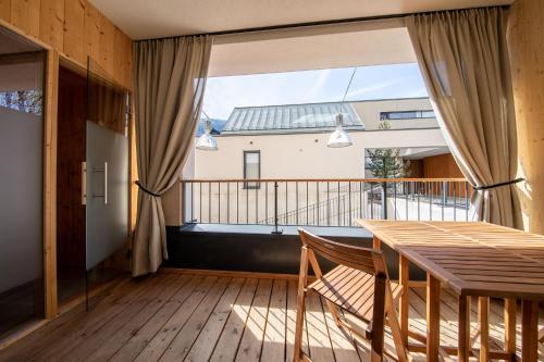 Balcó o terrassa a das bleibt Alpine Suites