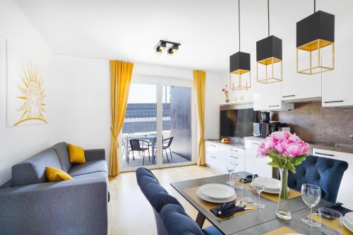 Oleskelutila majoituspaikassa CT-GOLD Apartments - Villach Malina - nahe Atrio und Therme