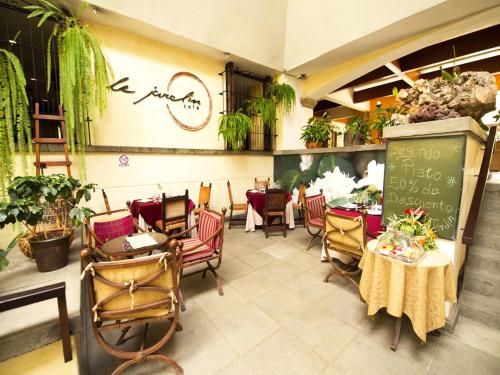 Hotel Soleil La Antigua पर बैठने की जगह