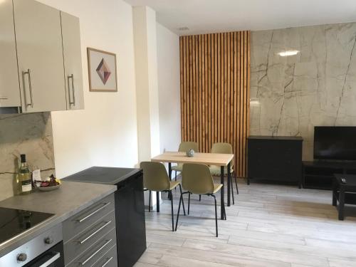 Dapur atau dapur kecil di Boutique Apartments Liberec