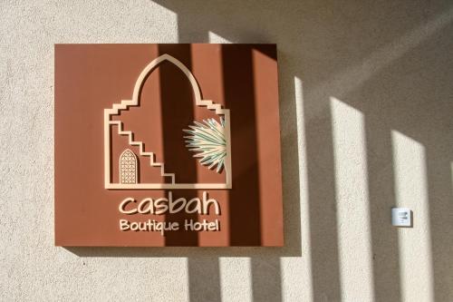 Sertifikat, penghargaan, tanda, atau dokumen yang dipajang di Casbah Boutique Hotel