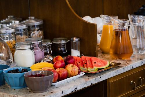 Eten bij of ergens in de buurt van het pension

