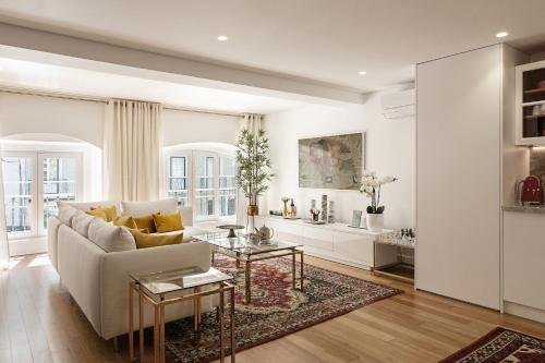 Khu vực ghế ngồi tại Lisbon Rentals Chiado