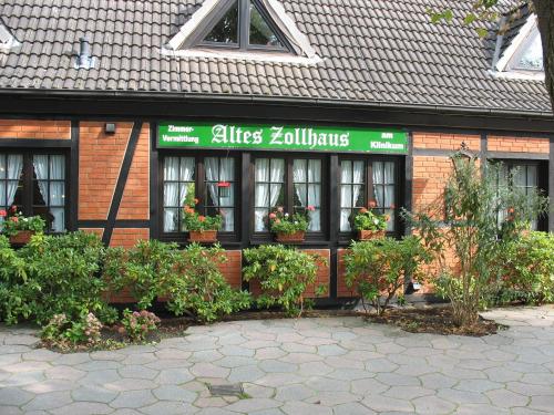 En have udenfor Altes Zollhaus am Klinikum