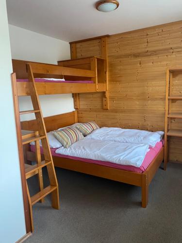 Ein Bett oder Betten in einem Zimmer der Unterkunft Alba Apartmany Železná Ruda