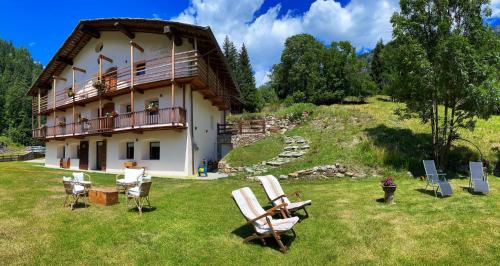 Jardín al aire libre en FORESCH HUS CHAMBRES D'HOTES