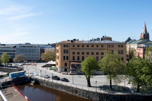 A general view of Örebro or a view of the city taken from a szállodákat