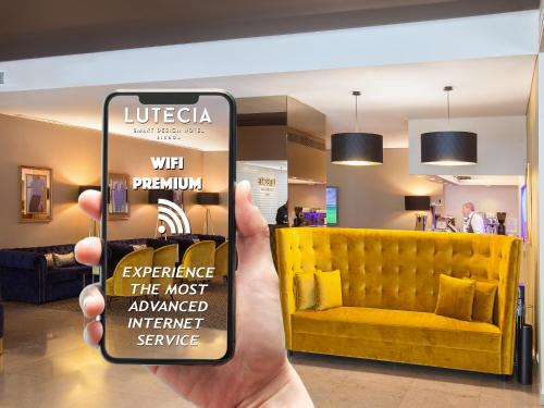 Зона вітальні в Lutecia Smart Design Hotel