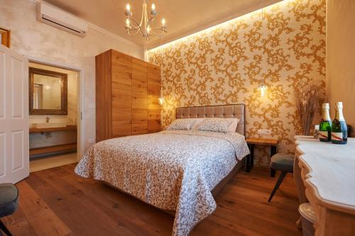 Vuode tai vuoteita majoituspaikassa Hiša Ančka, Boutique Hotel & Maja Rooms