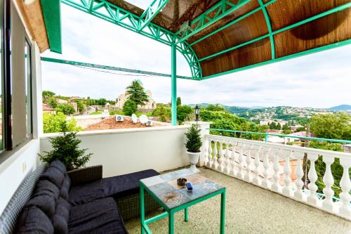 Balkon ili terasa u objektu Hotel History