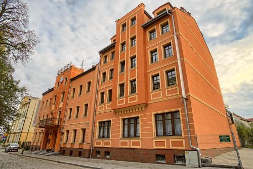 O edifício em que o hotel se localiza