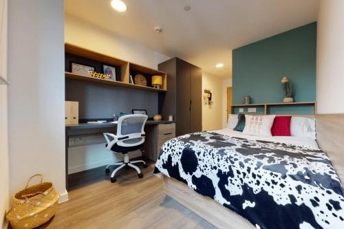 Foto de la galeria de Private Bedrooms with Shared Kitchen, Studios and Apartments at Canvas Wembley in London a Londres