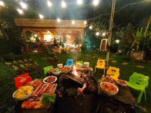 Makanan di atau berdekatan homestay