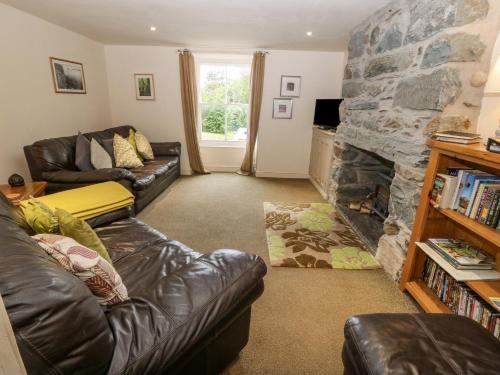 A seating area at Tyn Llwyn