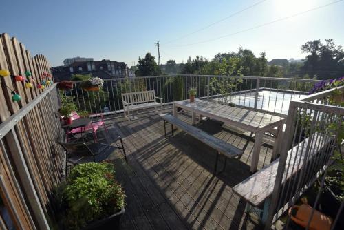 Balkon ili terasa u objektu Sleep Station Hostel