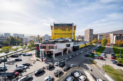 Výhľad na mesto Sarajevo alebo výhľad na mesto priamo z hotela