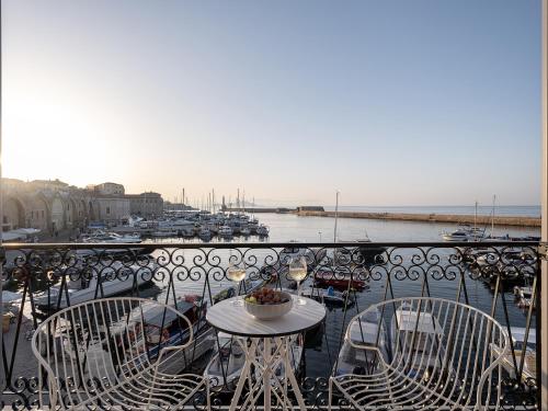 A balcony or terrace at Riviera Suites