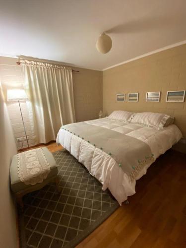 Cama ou camas em um quarto em Hermosa casa en la serena