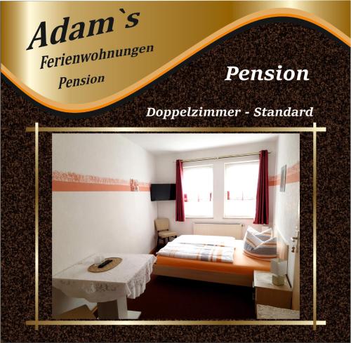 Gambar di galeri bagi Adams Pension und Ferienwohnungen di Mühlhausen