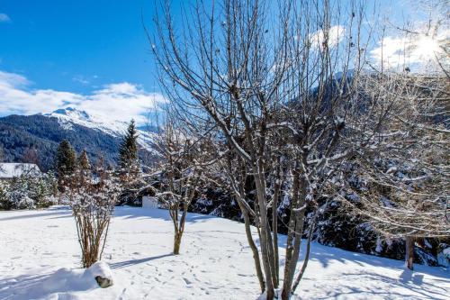 Villa Zentrum Haus Davos a l'hivern