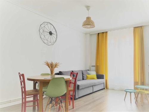 Χώρος καθιστικού στο Apartamento Ayla Camino de Santiago