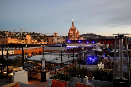 Splošen razgled na mesto San Miguel de Allende oz. razgled na mesto, ki ga ponuja hotel