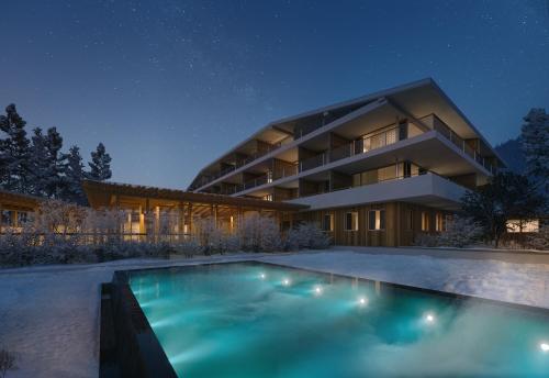 Poolen vid eller i närheten av Sensoria Dolomites