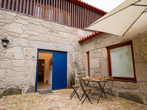 A patio or other outdoor area at Casa Som do Rio