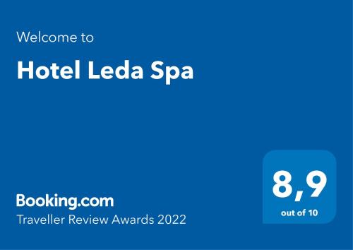 Sijil, anugerah, tanda atau dokumen lain yang dipamerkan di Hotel Leda Spa - Adults Only