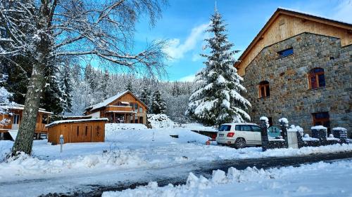 Ferienwohnung für 5 Personen Rezidence KIENBERG Lipno nad Vltavou during the winter