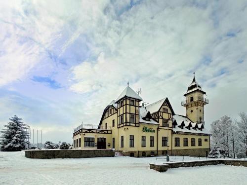 hotel Petřín pozimi