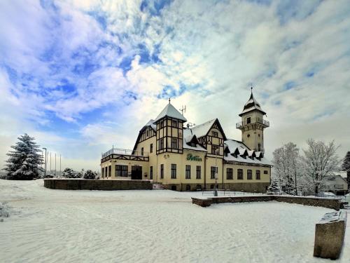 hotel Petřín pozimi