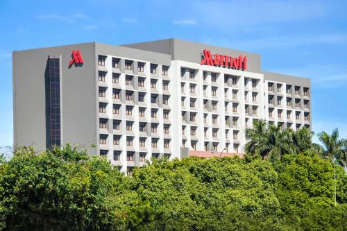 El edificio en el que está el hotel