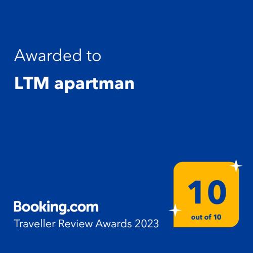 ใบรับรอง รางวัล เครื่องหมาย หรือเอกสารอื่น ๆ ที่จัดแสดงไว้ที่ LTM apartman