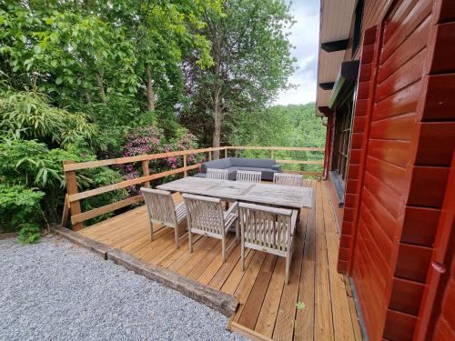 A balcony or terrace at Chalet Coo