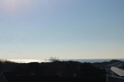 una vista sull'oceano da una casa di vue mer a Berck-sur-Mer