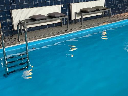 Piscina a Berghotel HARZ o a prop