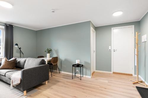 Atpūtas zona naktsmītnē Forenom Serviced Apartments Bergen Skottegaten