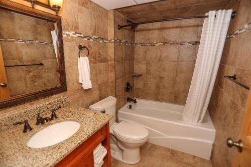 Un baño de Slopeside Hotel by Seven Springs Resort