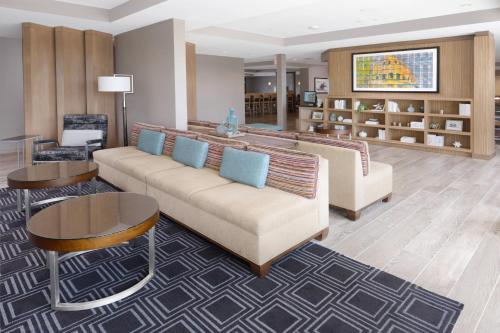 Zona d'estar a TownePlace Suites by Marriott Austin Parmer/Tech Ridge