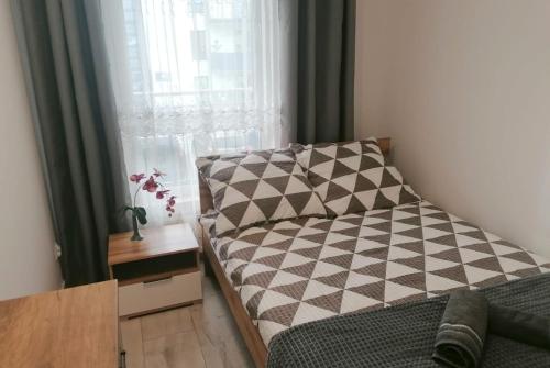 Krevet ili kreveti u jedinici u okviru objekta Apartament Pruszcz Gdański 1