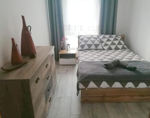 Krevet ili kreveti u jedinici u okviru objekta Apartament Pruszcz Gdański 1