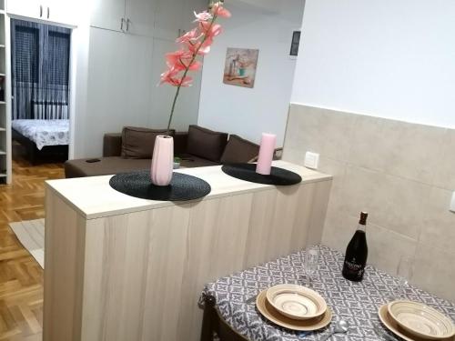 MB apartman tesisinde içecekler