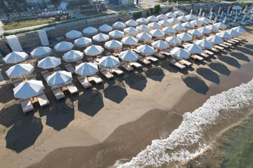 Üldine merevaade või majutusasutusest Kalia Beach Hotel Side pildistatud vaade