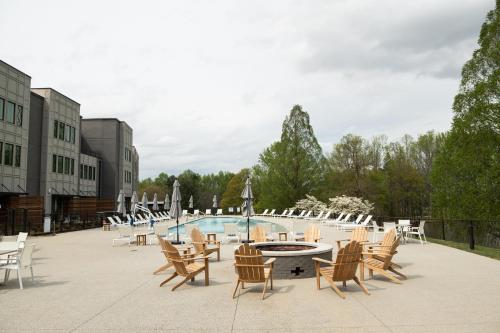 Bassenget på eller i nærheten av Hotel Hartness