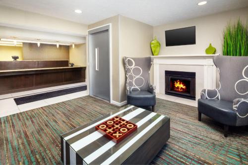 A seating area at Residence Inn Lexington North