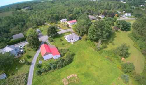 Naturlandskap nära semesterhuset