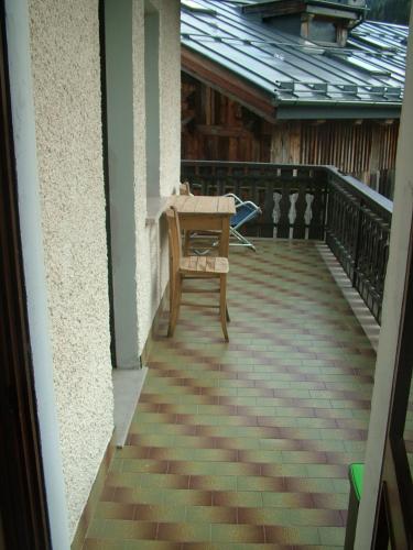 A balcony or terrace at Da Carla Dolomiti Val di Zoldo