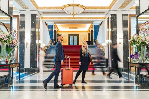 Gæster der bor på Grand Hotel International - Czech Leading Hotels