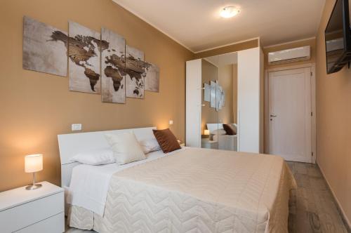 Posteľ alebo postele v izbe v ubytovaní Relax Ciampino - By Good Time Apartments